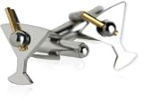 Martini Cuff Links with Olive in Silver