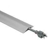 Fellowes Cord Cover 3/4 Inch Cord Cover Gray