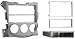 Metra 99-7607B Dash Kit for 2009 Nissan 370Z (Matte Black)