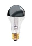 Bulbrite 712110 - 100 Watt A Shape A21 Half Chrome Incandescent Bulb