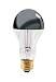 Bulbrite 712110 - 100 Watt A Shape A21 Half Chrome Incandescent Bulb