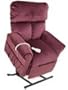 Luxury Lift Chair LL-450 - Black Cherry