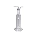 Pyrex Borosilicate Glass Cylindrical Gas Washing Bottle, 500ml Capacity