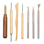 7-piece Pottery / Sculpture Tool Set, Clay & Wax Carving Tools