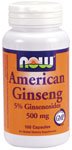American Ginseng by NOW Foods - (1g - 100 Capsules)