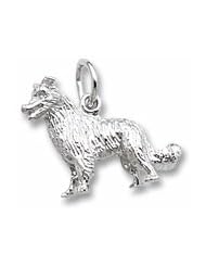 Border Collie Dog Charm