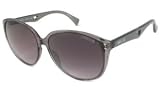 Coach Sunglasses - S3008 / Frame: Crystal Black with Glitter Lens: Gray Gradient