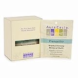 Aura Cacia Aromatherapy Mineral Bath, Tranquility, Spring Flowers Aroma 1 Bx of 6 Packets 1 ea