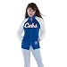 Touch by Alyssa Milano Chicago Cubs Ladies Royal Blue Velour Cheer Jacket (Large)
