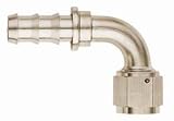 Aeroquip FCE1533 Socketless Nickel-Plated Aluminum 90-Degree Fitting