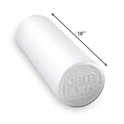 OPTP Axis White Foam Roller - Full Round - 18" x 6" - White # WAXR186
