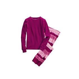 Girls' Snug Fit Long John Pajamas