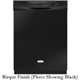 Whirlpool : GU2800XTVT 24 Dishwasher - Bisque