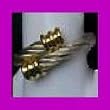 MAGNETIC THERAPY Gold Rope Finger & Toe Ring for PAIN RELIEF