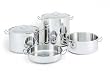 World Cuisine 11009-36 Stainless Steel Rondeau Pot 8 Qts.