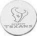 Sterling Silver NFL Houston Texans Logo Tie Tac
