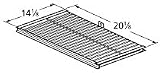 Music City Metals 99511 Stainless Steel Heat Plate Replacement for Select Ducane Gas Grill Models