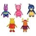 Ty Backyardigans Beanie Baby Set of 5 Beanie Babies