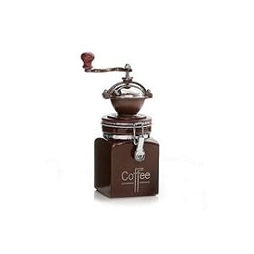 HuesNBrews Cocoa Coffee Grinder/Canister, 1 Pack