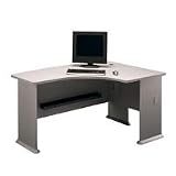 Bush Industries Bush Right L Bow Desk Gray Ea - Model 185144