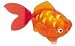Goldfish Swimming Wind Up Toy - Tomy Mini Bathtubbies Image