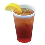 Boardwalk BWK YE-12 12-Ounce Translucent Plastic Cup 57-Pack (Case of 24)