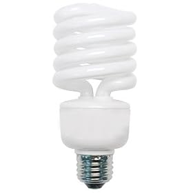 14 19 32 Watt 3-Way Compact Fluorescent Spiral Light Bulb 40-75-150 Watt Incandescent... by Tcp
