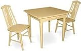 International Concepts 34 In. Square Cafe Table J120-12Y