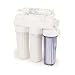 5 Stage Reverse Osmosis Undersink Water Filter System 50 GPD With Storage Tank