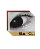 XtremeEyez 1 Day Cosmetic Eyewear Blackout Contact Lenses