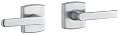 Baldwin 5485.264.PRIV Soho Lever Privacy Set, Satin Chrome