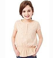 Pure Cotton Floral Embroidered Top