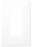 Cooper Wiring Aspire 1Gang Plate White Satin 9521WS