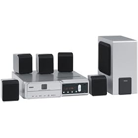 RCA RTD207 250 Watts 5-Disc DVD/CD Home Theater System