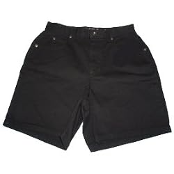 Petite 5 Pocket Dyed Denim Shorts