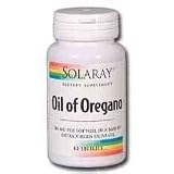 Solaray - Oil Of Oregano, 150 mg, 60 softgels