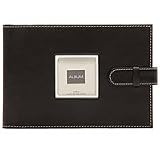 Swing Piping Bound Photo Album, holds 36 4 x 6 Photos 1-up, Black.
