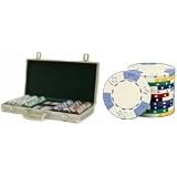Review Stacks and Stacks  / 300 Poker Chip Set with Aluminum Case (Multi) (9
