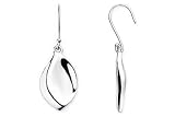 Sterling Silver Lemon Leaf Earrings by Charles Garnier