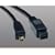 Tripp Lite F019-006 IEEE 1394b Firewire 800 Gold Hi-speed Cable, 9pin/4pin - 6ft