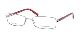 GUCCI EYEGLASSES - AUTHENTIC GUCCI 1807 QB5 SILVER METAL EYEGLASSES 55mm