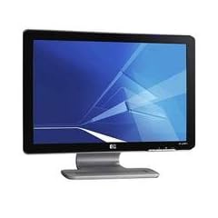 HP Pavilion w2007v 51,1 cm (20,1 Zoll) Widescreen TFT LCD-Monitor schwarz/silber (Kontrast 1000:1, 5ms Reaktionszeit)
