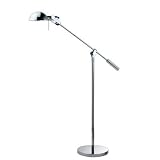 Sonneman 3047.01 Dome Boom Arm Floor Lamp