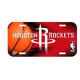 NBA Houston Rockets License Plate