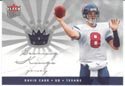 2006 Fleer Authentic David Carr Game-Worn Jersey Card