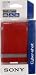 Sony LCS-THM/RI Genuine Leather Soft Carrying Case for Sony T300, T70, and T2 Digital Cameras (Red)