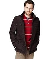 Big & Tall Funnel Neck Quilted Jacket