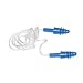 HOWARD LEIGHT AIRSOFT BLUE REUSABLE EARPLUGS WITH NYLON CORD PAIR Image