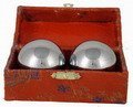 #3 Stainless Steel Chinese Healthy Exercise Massage Metal Balls