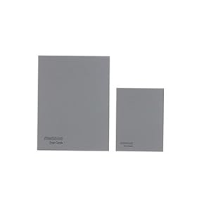 Mennon Gray Cards for Digital White Balance Exposure Meteriing 2pcs/pack (White) + Worldwide free shiping
